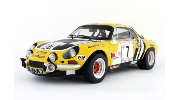 Alpine A110 Gr.4 Jaune Service 1975