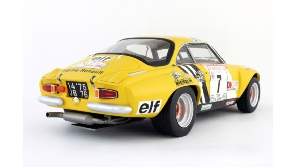 Alpine A110 Gr.4 Jaune Service 1975