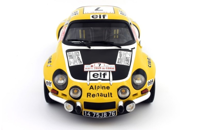Alpine A110 Gr.4 Jaune Service 1975