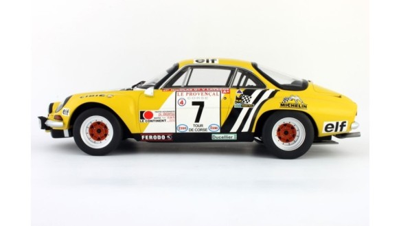 Alpine A110 Gr.4 Jaune Service 1975