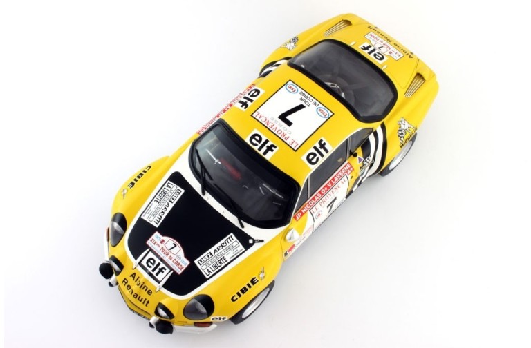 Alpine A110 Gr.4 Jaune Service 1975