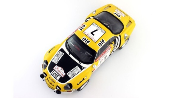 Alpine A110 Gr.4 Jaune Service 1975