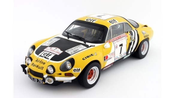 Alpine A110 Gr.4 Jaune Service 1975