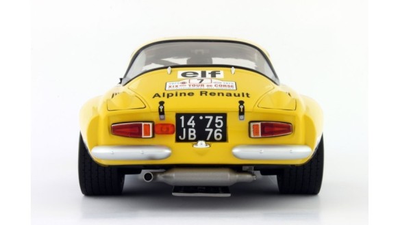 Alpine A110 Gr.4 Jaune Service 1975