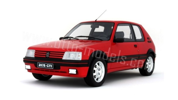 Peugeot 205 GTI 1900 Rouge Vallelunga 1988