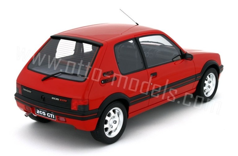 Peugeot 205 GTI 1900 Rouge Vallelunga 1988
