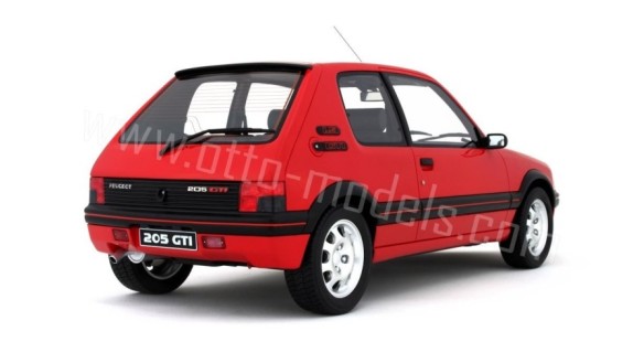 Peugeot 205 GTI 1900 Rouge Vallelunga 1988