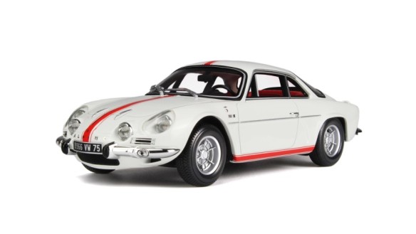 Alpine A110 1600S Olympique Blanc Gardenia 1968
