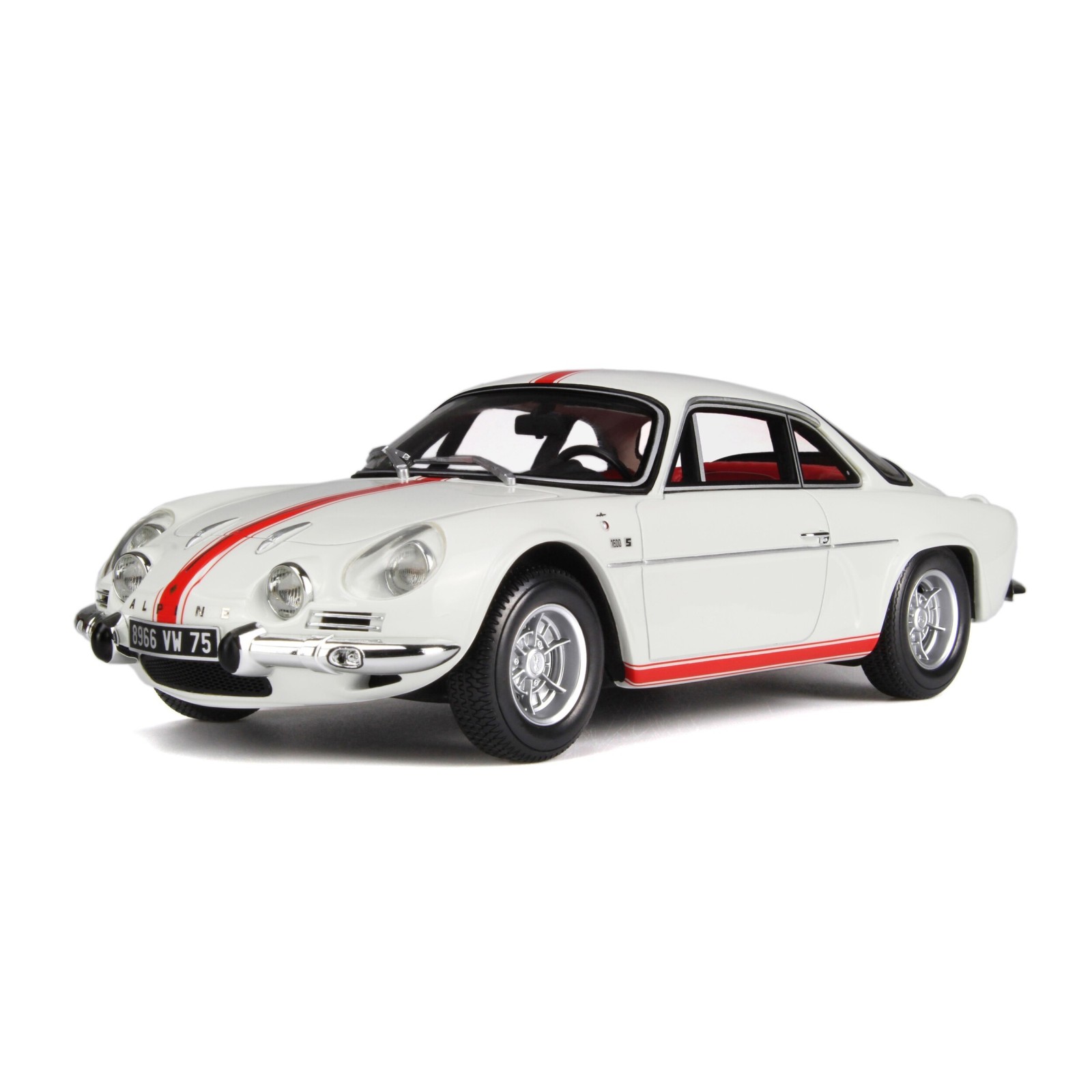 Alpine A110 1600S Olympique Blanc Gardenia 1968