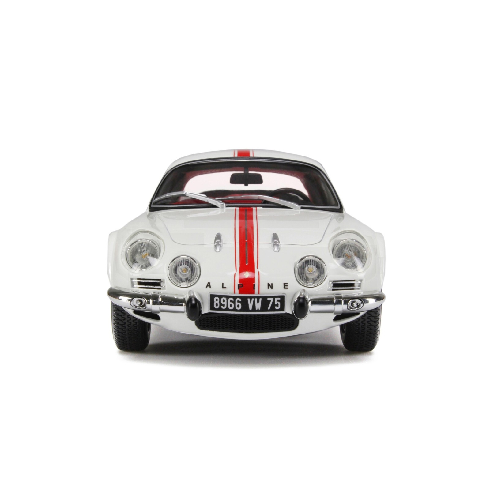 Alpine A110 1600S Olympique Blanc Gardenia 1968