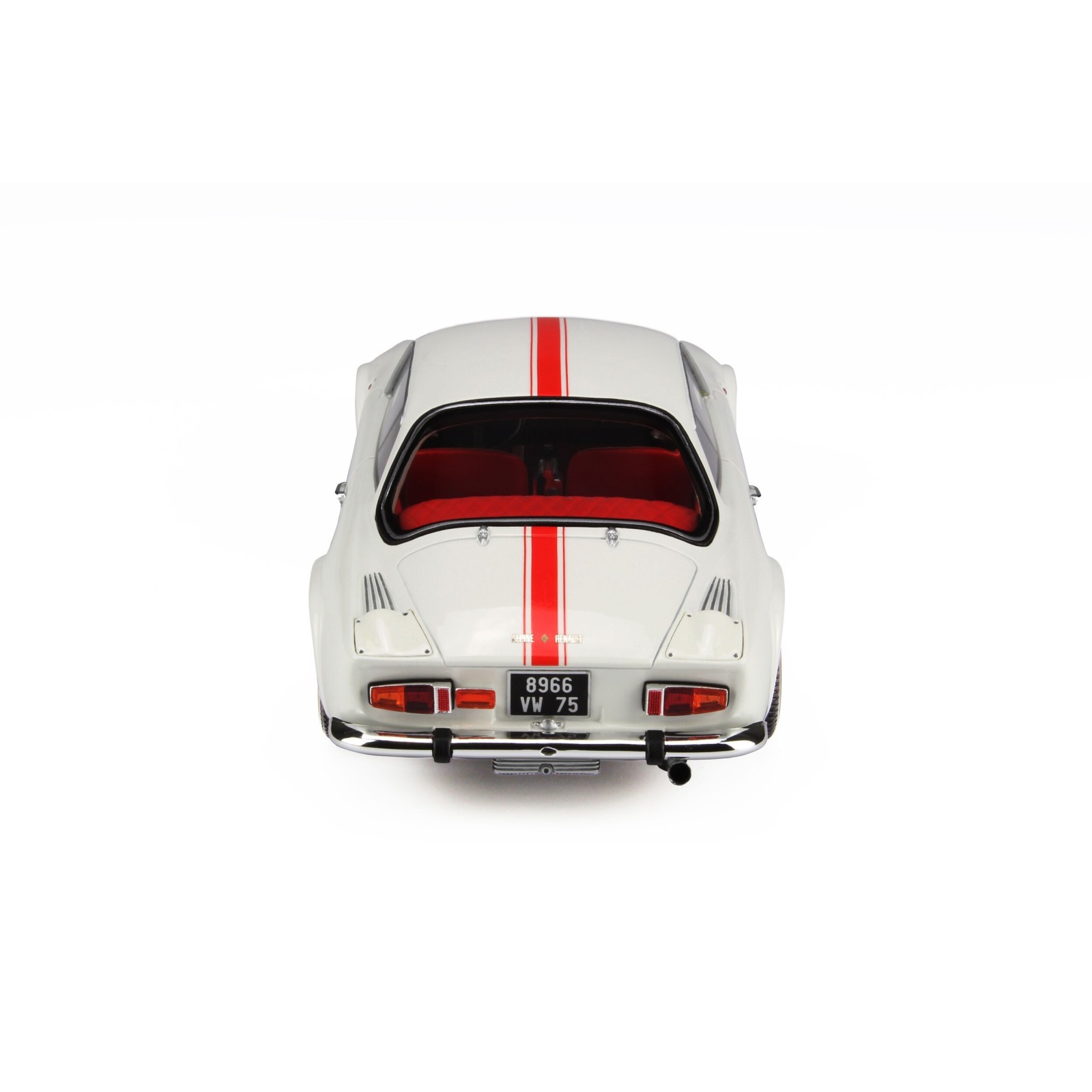 Alpine A110 1600S Olympique Blanc Gardenia 1968