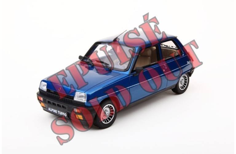 Renault 5 Alpine Turbo Navy Blue 491 1983