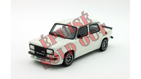 Simca 1000 Rallye 3 Blanc Ibiza 1977