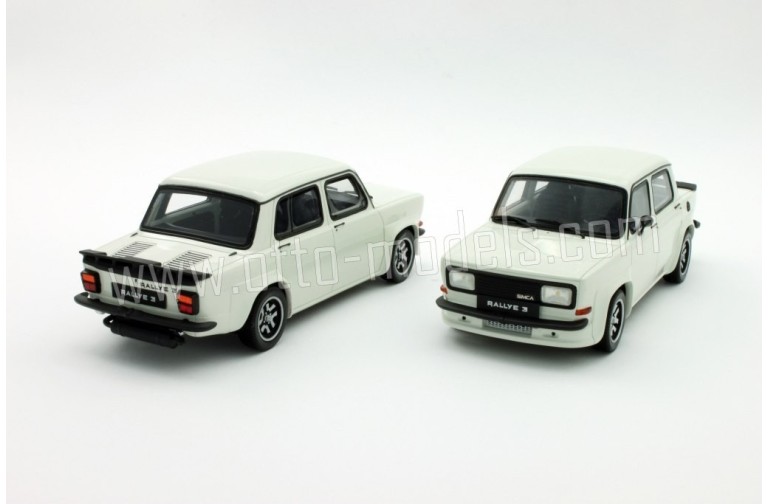 Simca 1000 Rallye 3 Blanc Ibiza 1977