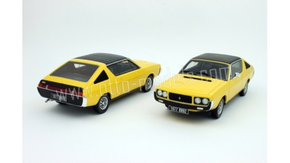Renault 17 Ph.2 Gordini Jaune Tournesol 1977