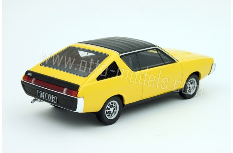 Renault 17 Ph.2 Gordini Jaune Tournesol 1977