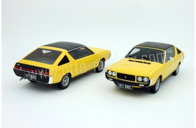 Renault 17 Ph.2 Gordini Jaune Tournesol 1977