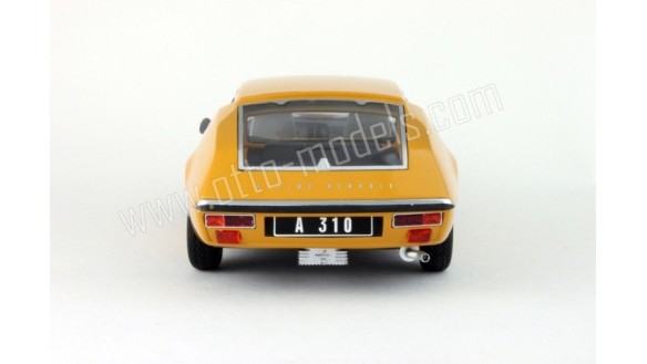 Alpine A310 VE 1600 Safran Yellow 1971