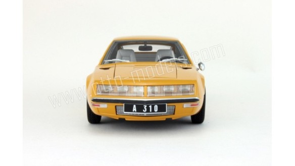 Alpine A310 VE 1600 Safran Yellow 1971