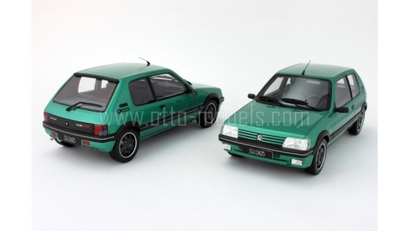 Peugeot 205 GTI 1.9L Griffe Vert Fluorite 1991