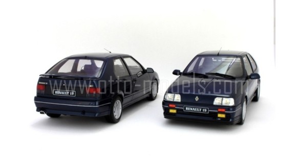 Renault 19 Ph.1 16S Bleu Sport 1990