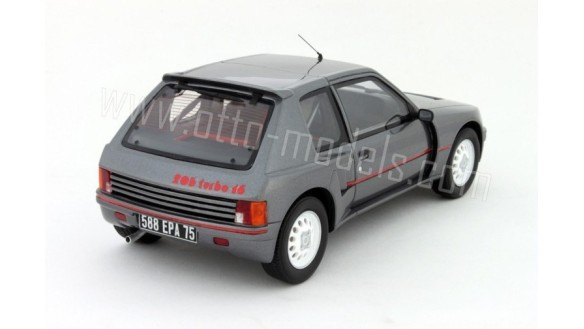 Peugeot 205 T16 Série 200 Winchester Grey 1984