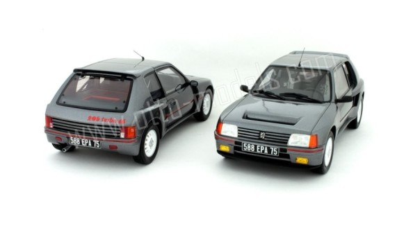 Peugeot 205 T16 Série 200 Winchester Grey 1984