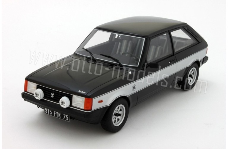 Talbot Sunbeam Lotus Embassy Black with silver stripes 1979