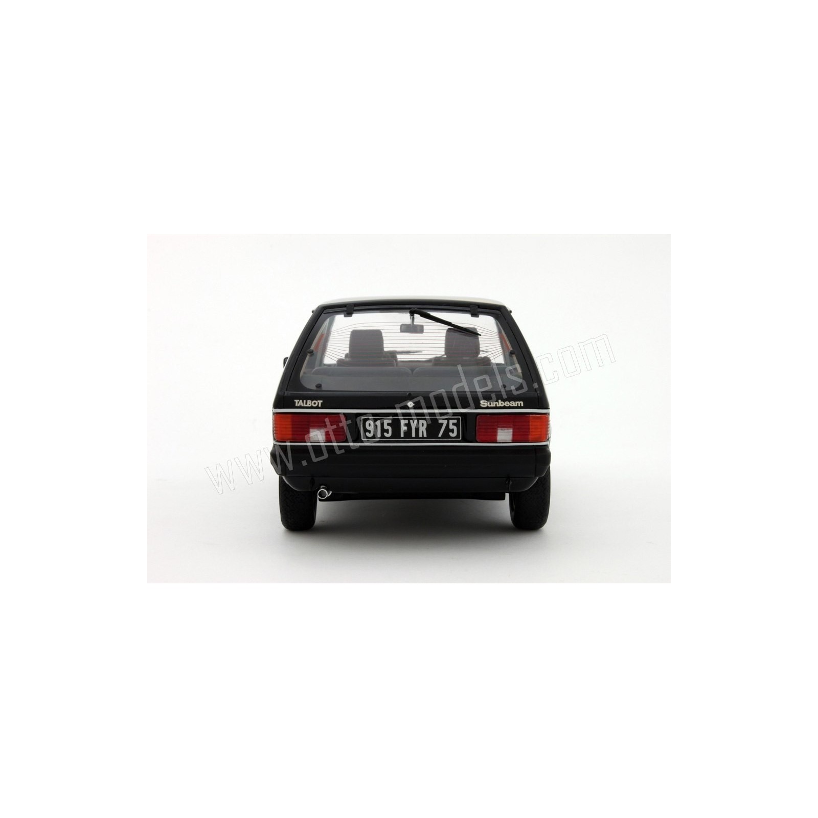 Talbot Sunbeam Lotus Embassy Black with silver stripes 1979