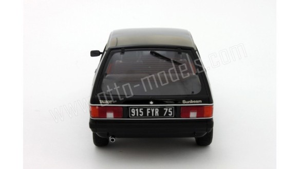 Talbot Sunbeam Lotus Embassy Black with silver stripes 1979