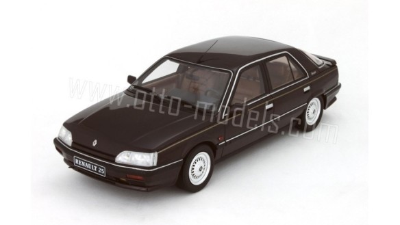 Renault 25 Baccara V6 2.5 Litres Turbo Sherry Black 1988