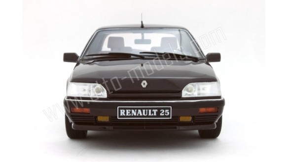 Renault 25 Baccara V6 2.5 Litres Turbo Sherry Black 1988