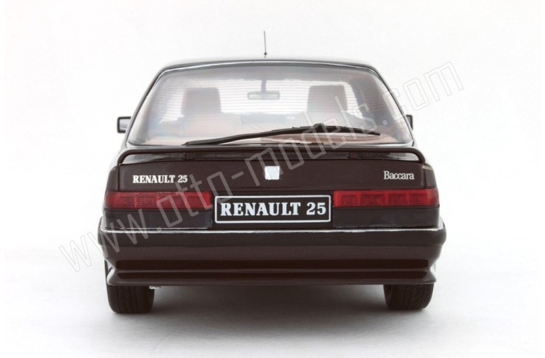 Renault 25 Baccara V6 2.5 Litres Turbo Sherry Black 1988