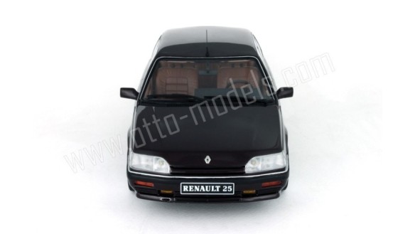 Renault 25 Baccara V6 2.5 Litres Turbo Sherry Black 1988