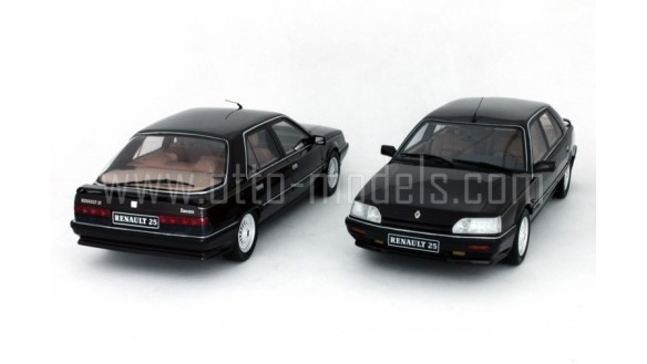 Renault 25 Baccara V6 2.5 Litres Turbo Sherry Black 1988