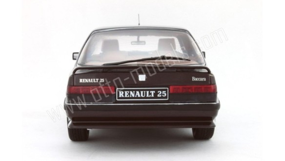 Renault 25 Baccara V6 2.5 Litres Turbo Sherry Black 1988