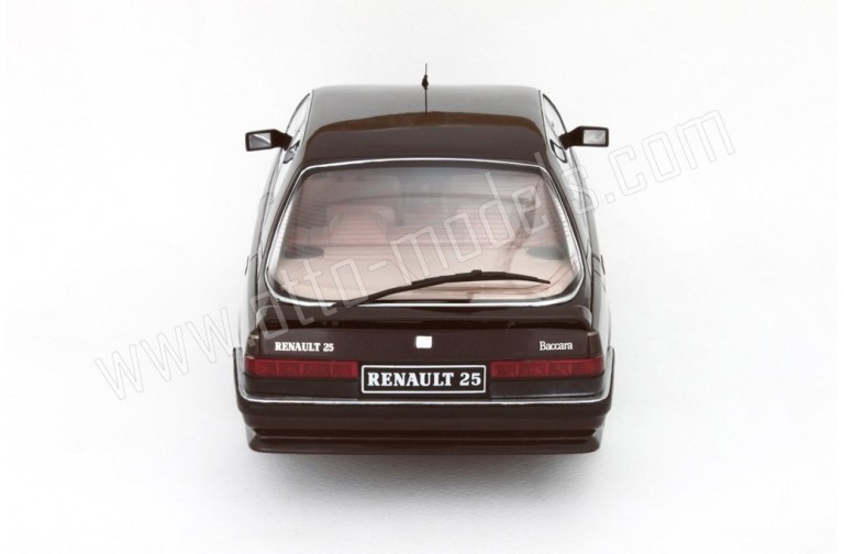 Renault 25 Baccara V6 2.5 Litres Turbo Sherry Black 1988