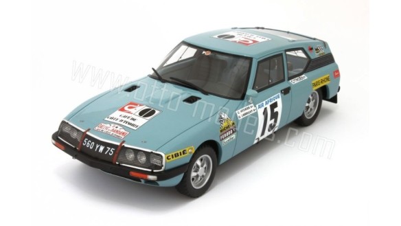 Citroën SM Prototype Rallye Bleu Camargue 1973