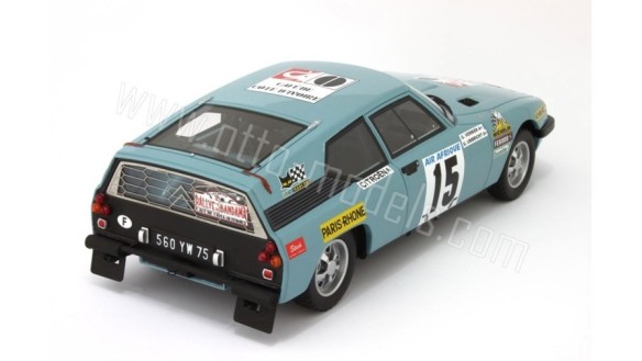 Citroën SM Prototype Rallye Bleu Camargue 1973