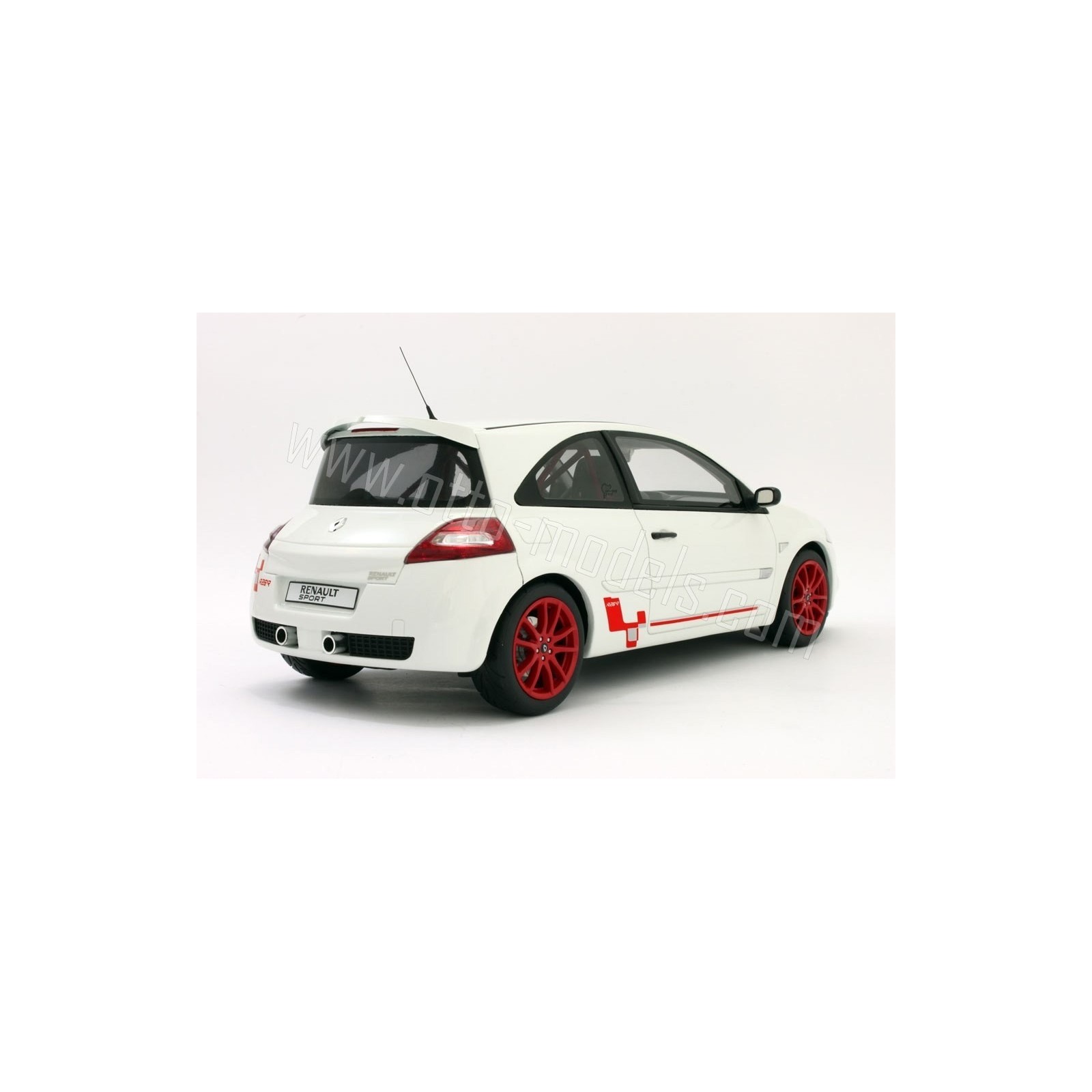 Renault Megane 2 R26-R Blanc Glacier 2008