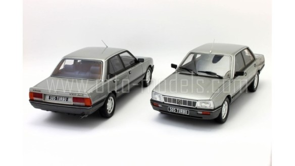 Peugeot 505 Turbo Injection Gris Argent Metal - Gris Winchester 1984