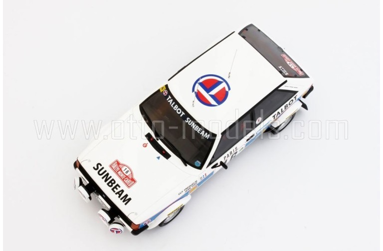 Talbot Lotus Rallye Gr.2 Rallye Monte-Carlo 1981