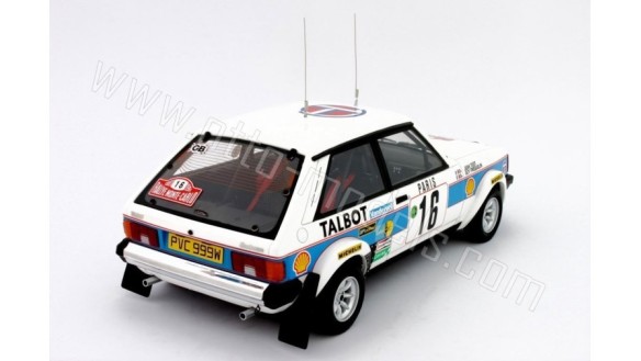 Talbot Lotus Rallye Gr.2 Rallye Monte-Carlo 1981