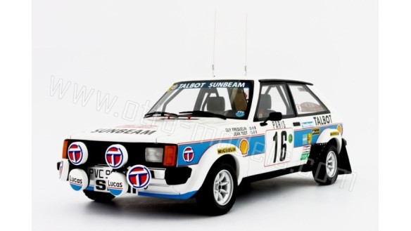 Talbot Lotus Rallye Gr.2 Rallye Monte-Carlo 1981