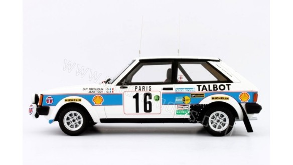 Talbot Lotus Rallye Gr.2 Rallye Monte-Carlo 1981