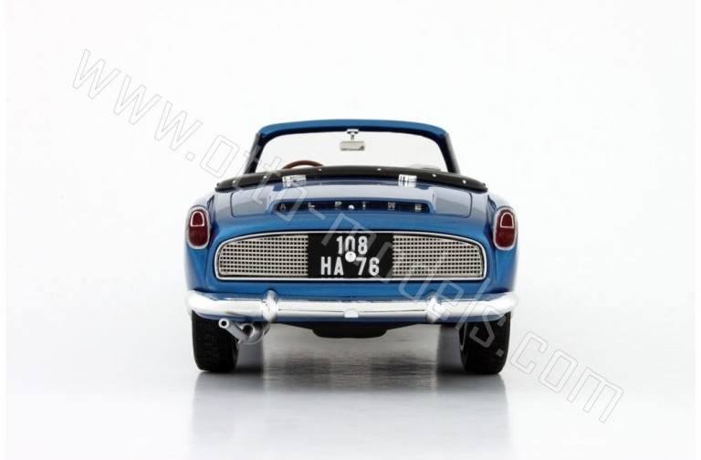 Alpine A108 Cabriolet Bleu Alpine 1961