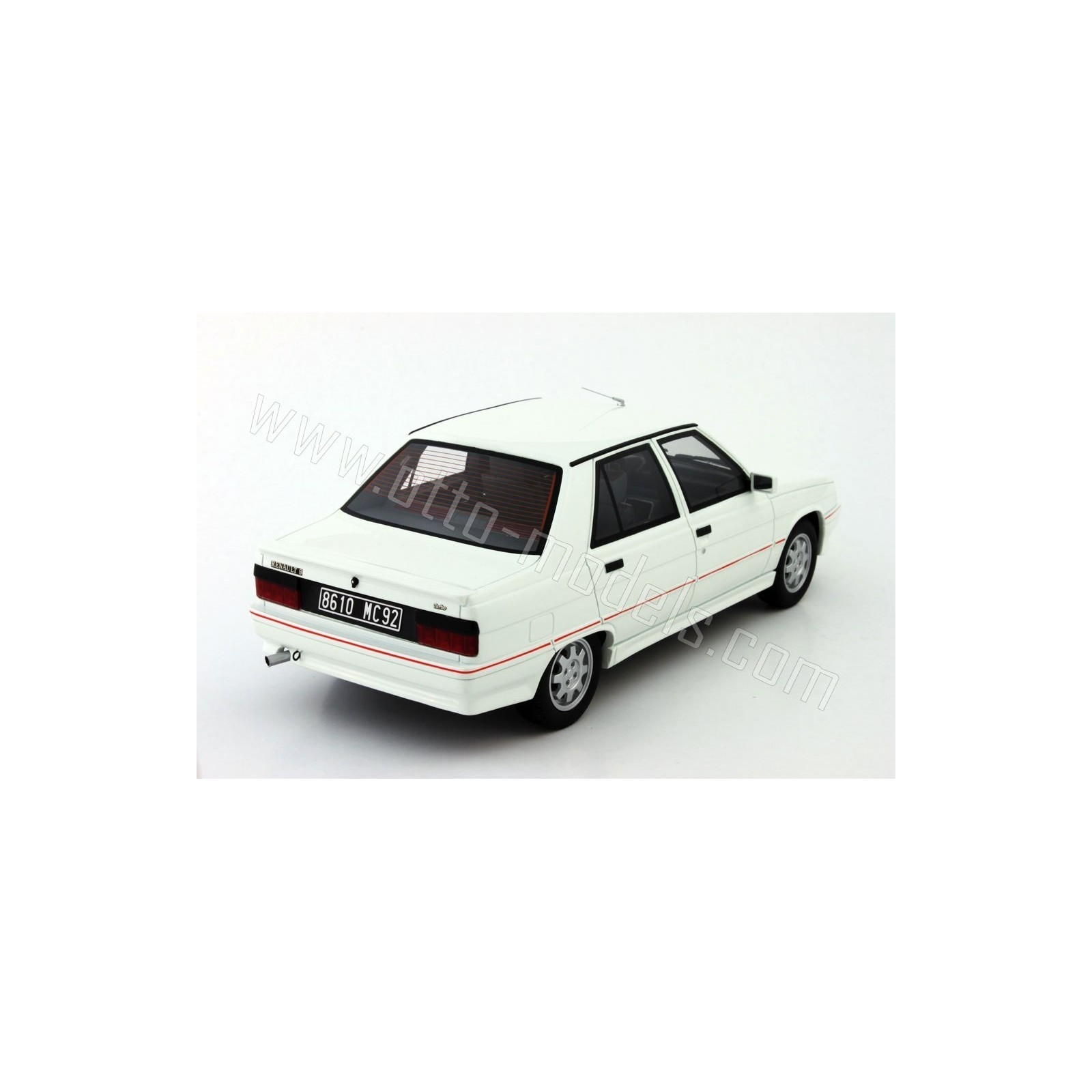 Renault 9 Turbo Blanc Panda 348 1987