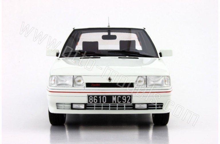 Renault 9 Turbo Blanc Panda 348 1987
