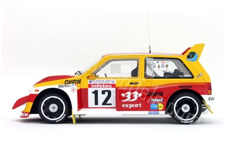 MG Metro 6R4 Tour de Corse 1986