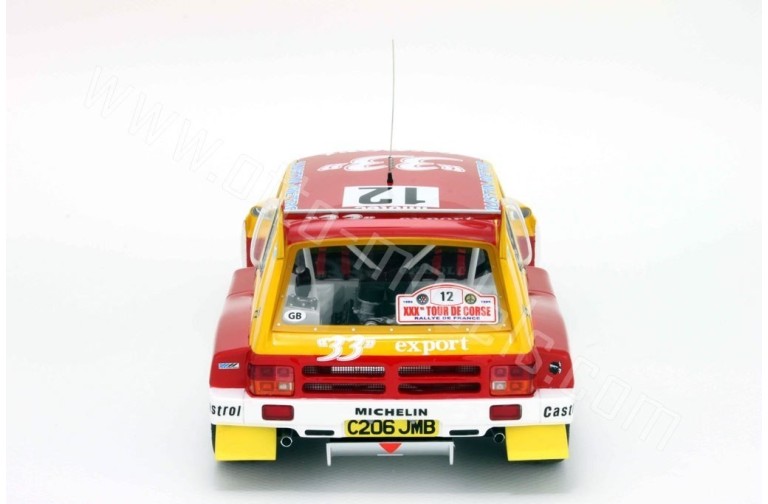 MG Metro 6R4 Tour de Corse 1986